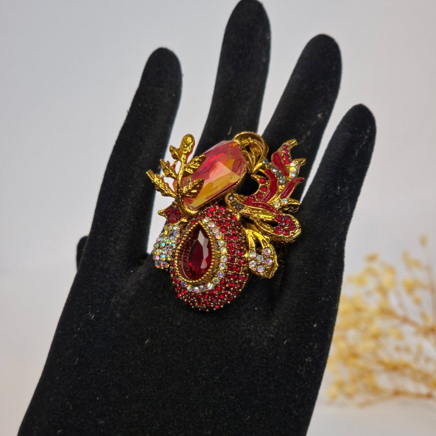 Regal Ruby Turkish Ring