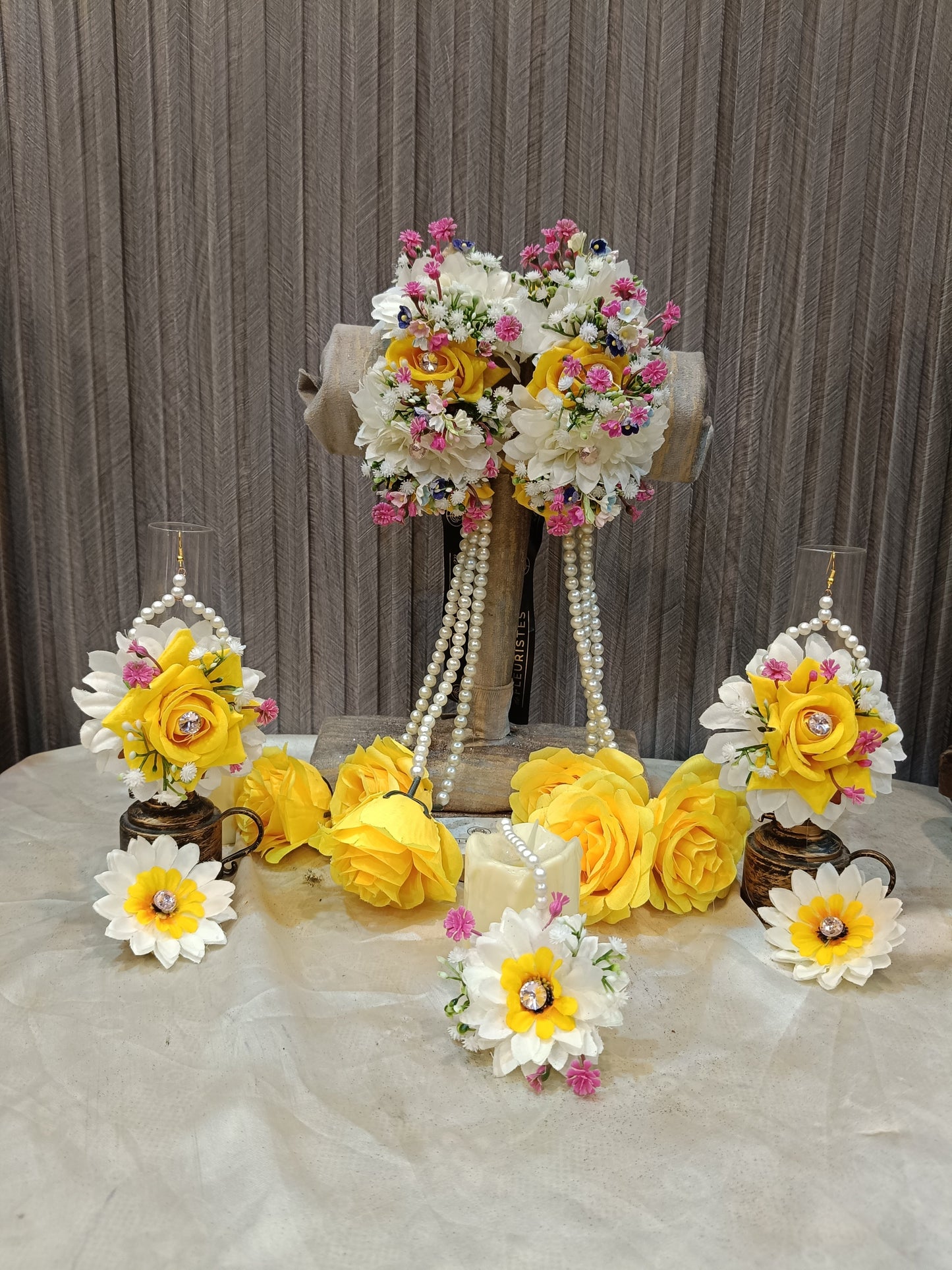 Mayon Artificial floral jewelry