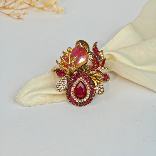 Regal Ruby Turkish Ring
