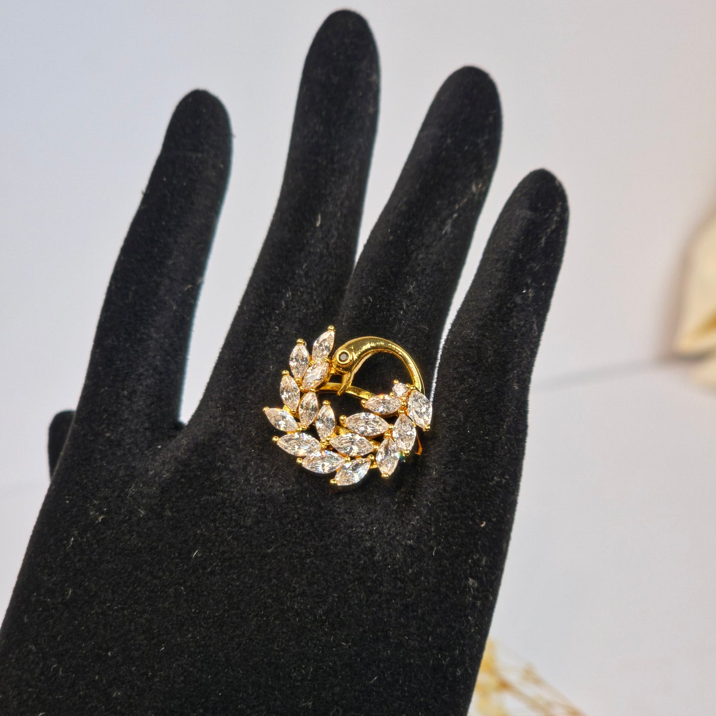 Royal Mor (Peacock) Adjustable Ring