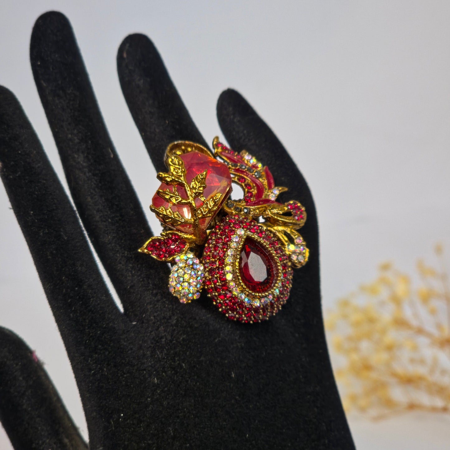 Regal Ruby Turkish Ring