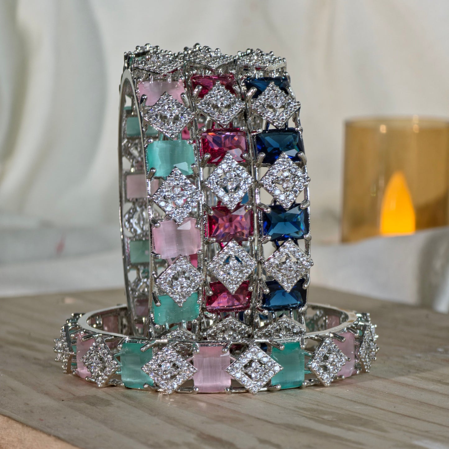 Zircon Stone  Baguette ( Single)