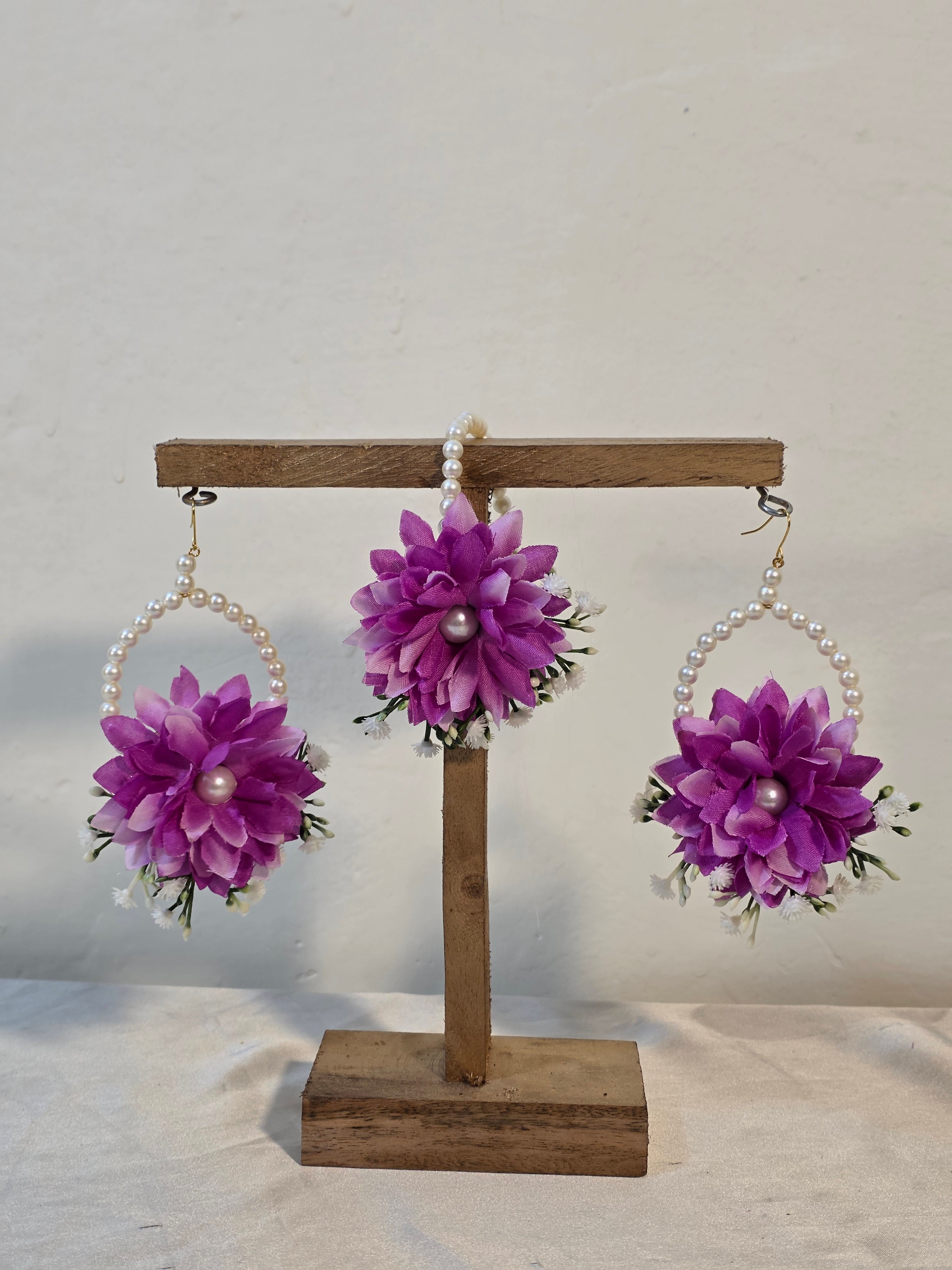 Lilac Earrings Bindi